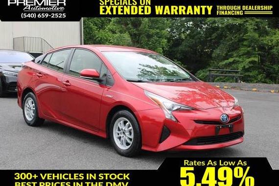 TOYOTA PRIUS 2017 JTDKBRFU2H3543068 image