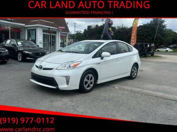TOYOTA PRIUS 2012 JTDKN3DU4C1536232 image