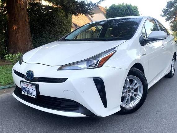 TOYOTA PRIUS 2020 JTDKARFUXL3106110 image