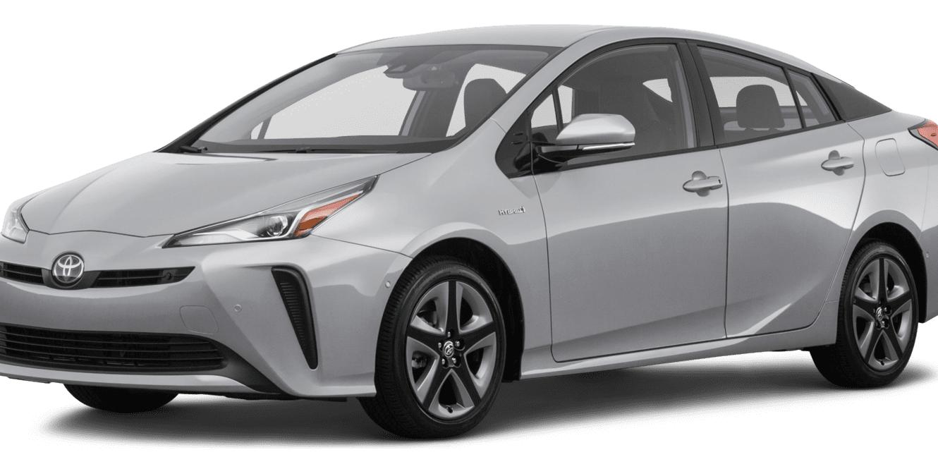 TOYOTA PRIUS 2020 JTDKARFU6L3122255 image