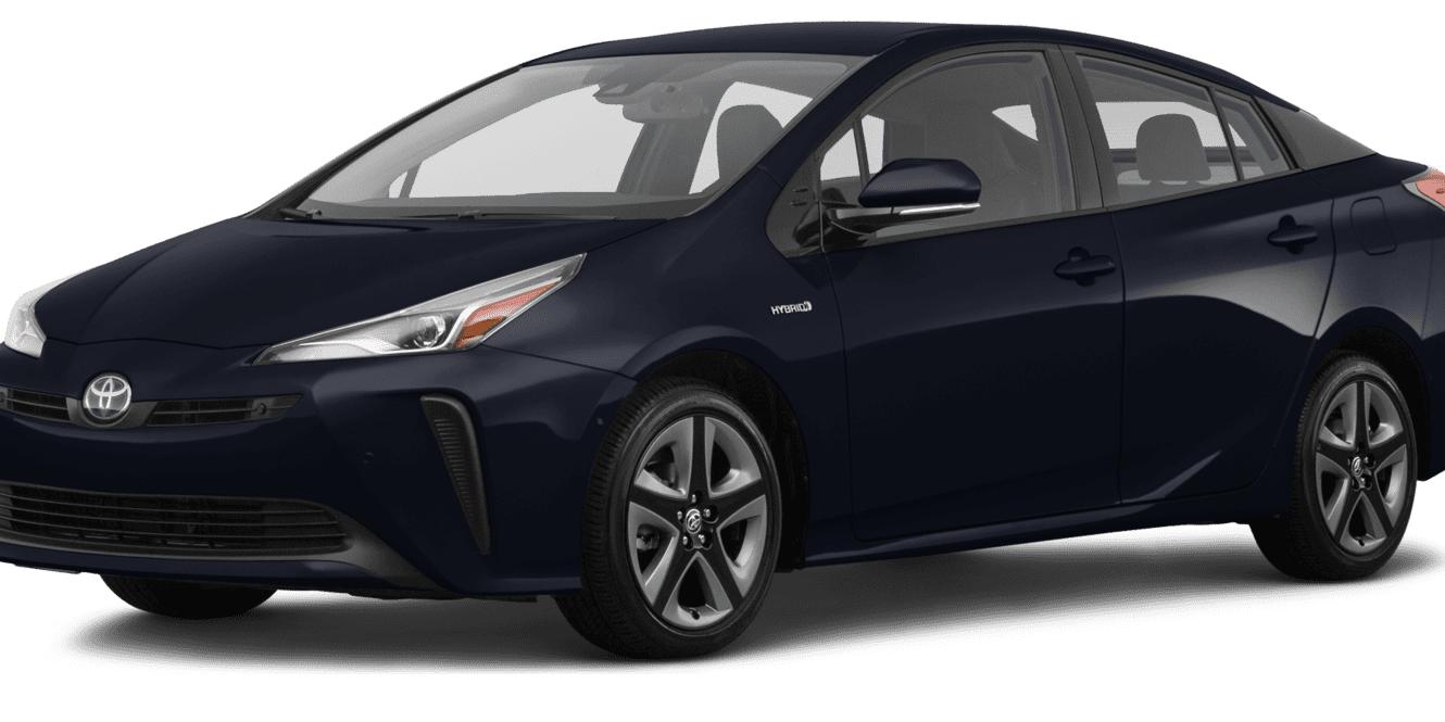 TOYOTA PRIUS 2020 JTDKARFU3L3115411 image