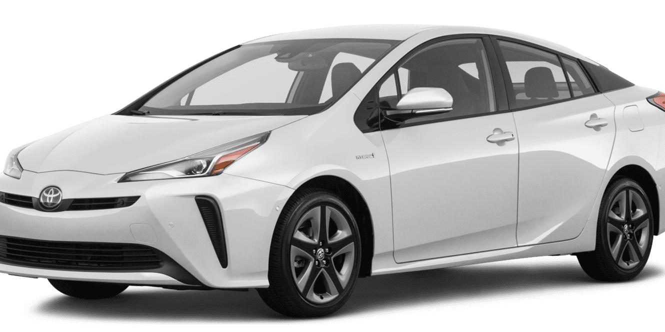 TOYOTA PRIUS 2020 JTDKARFU6L3110574 image