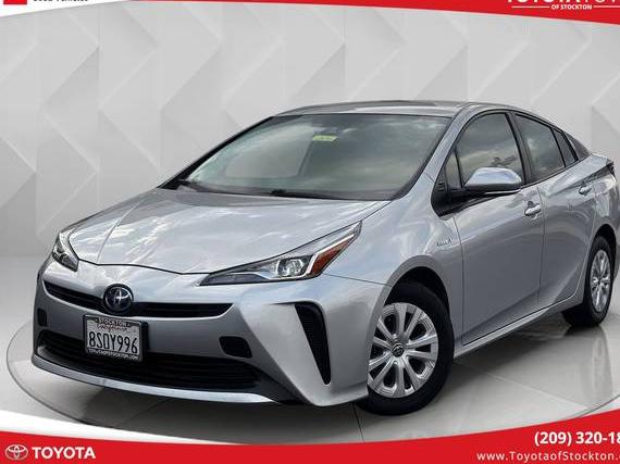 TOYOTA PRIUS 2020 JTDKARFU7L3124841 image