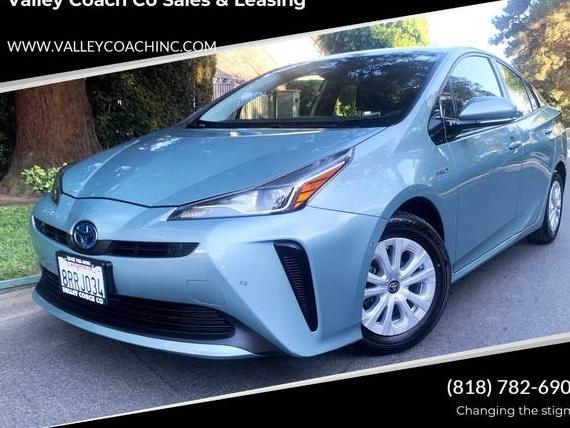 TOYOTA PRIUS 2020 JTDKARFU7L3120224 image