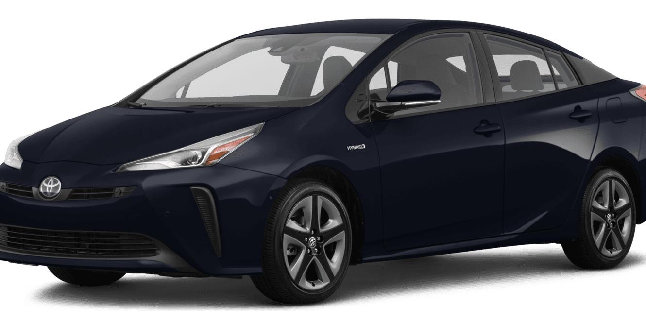 TOYOTA PRIUS 2020 JTDKARFU2L3125752 image