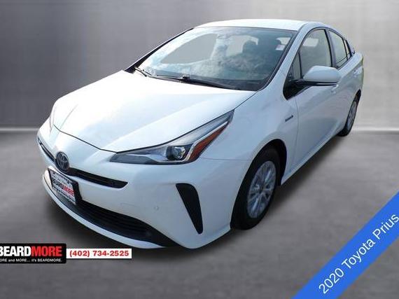 TOYOTA PRIUS 2020 JTDKARFU8L3117056 image