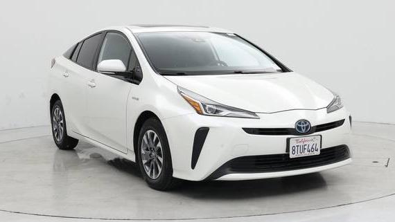 TOYOTA PRIUS 2020 JTDKARFU2L3118249 image