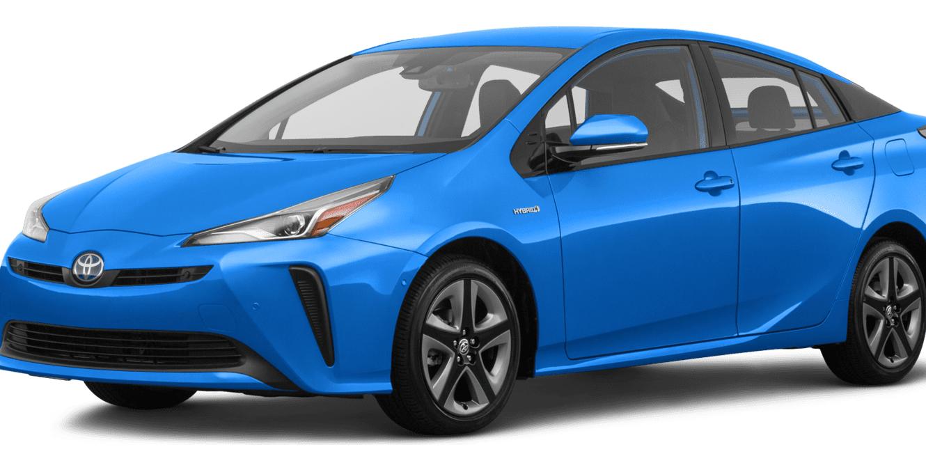 TOYOTA PRIUS 2020 JTDKARFU4L3107138 image