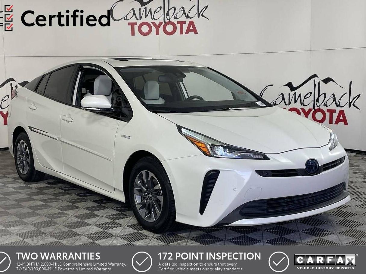 TOYOTA PRIUS 2020 JTDKARFU8L3126243 image