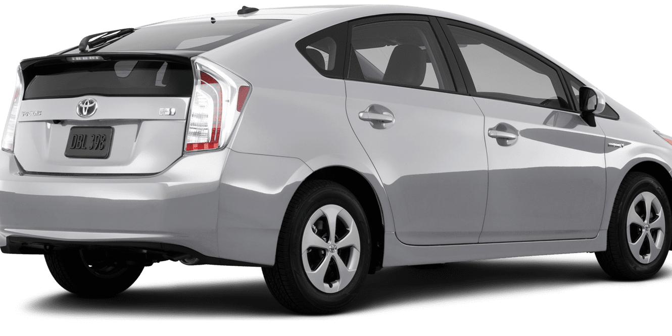 TOYOTA PRIUS 2013 JTDKN3DU0D0345253 image