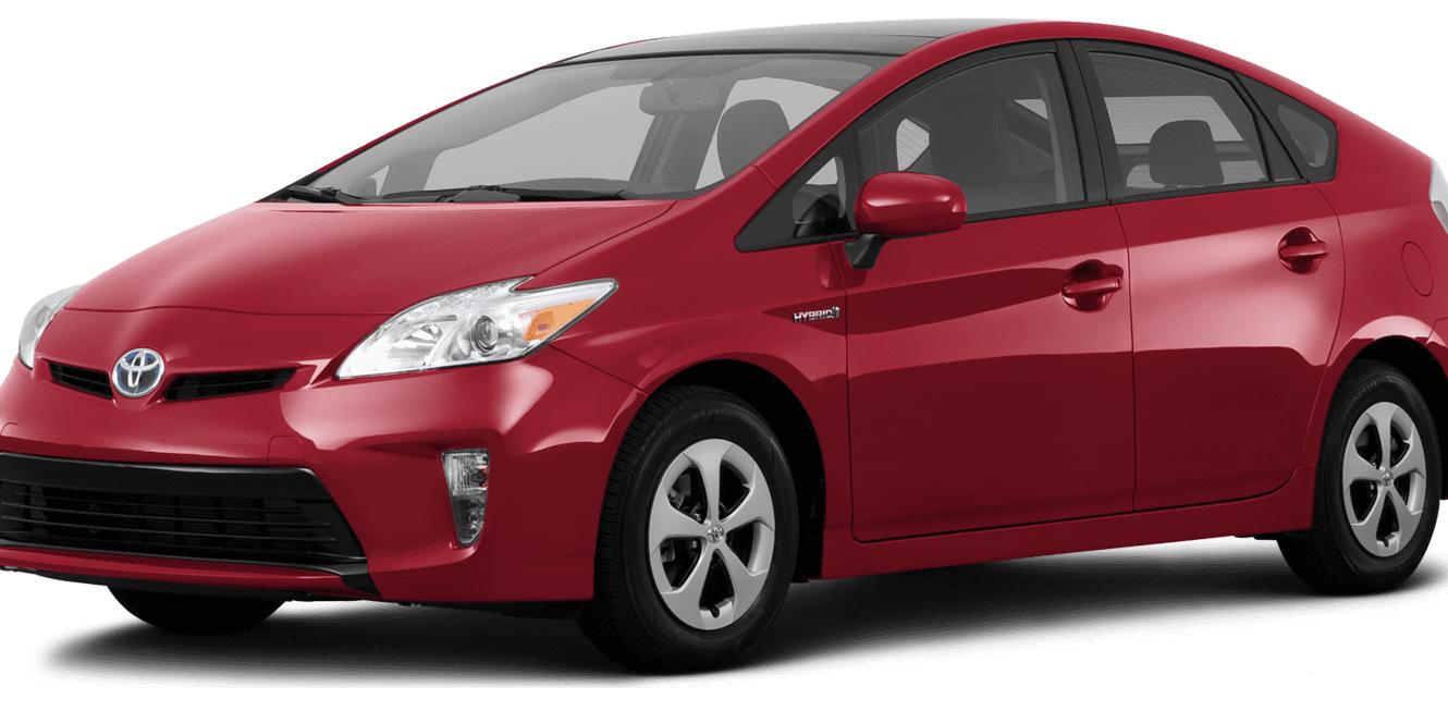 TOYOTA PRIUS 2013 JTDKN3DU7D5610012 image