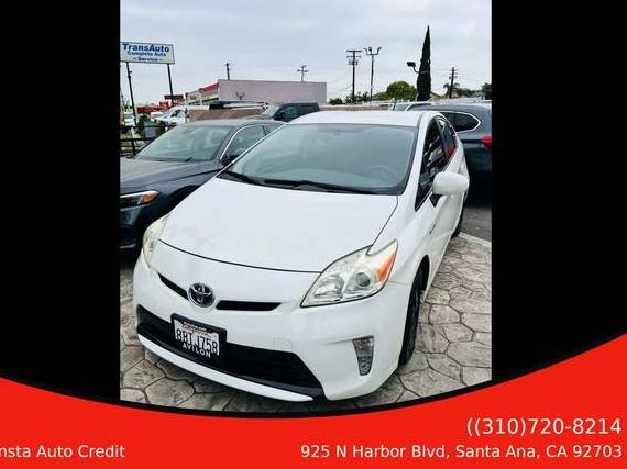 TOYOTA PRIUS 2013 JTDKN3DU8D5695183 image