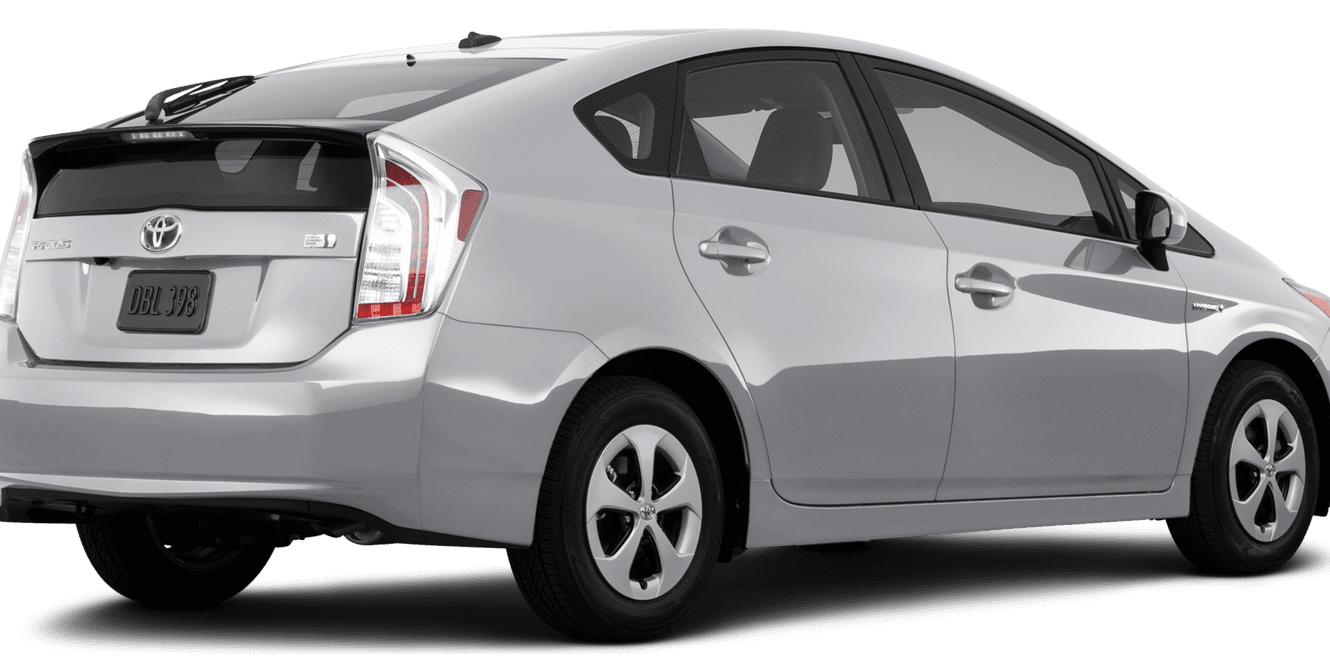 TOYOTA PRIUS 2013 JTDKN3DU2D5574987 image