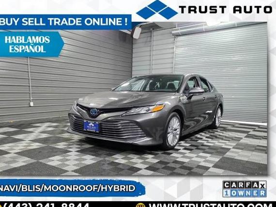 TOYOTA CAMRY 2019 4T1B21HK1KU521802 image