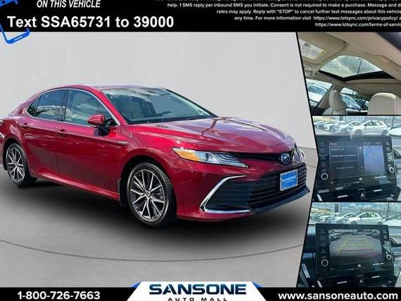 TOYOTA CAMRY 2021 4T1F31AK8MU026573 image