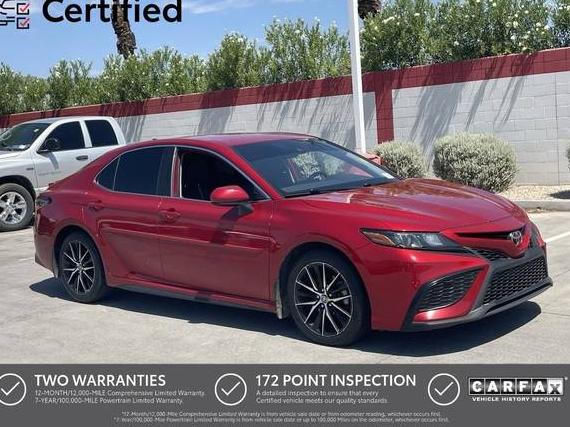 TOYOTA CAMRY 2021 4T1G11AK1MU409524 image
