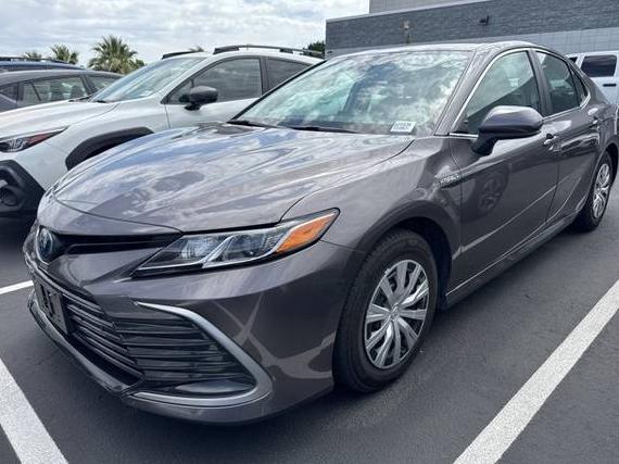 TOYOTA CAMRY 2021 4T1C31AK4MU567266 image