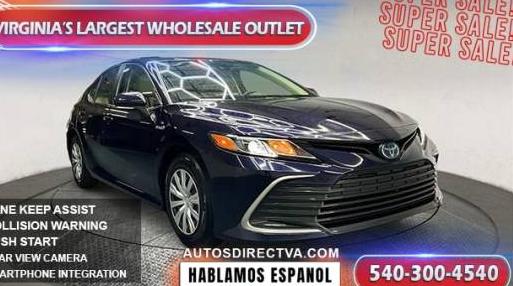 TOYOTA CAMRY 2021 4T1H31AKXMU028513 image