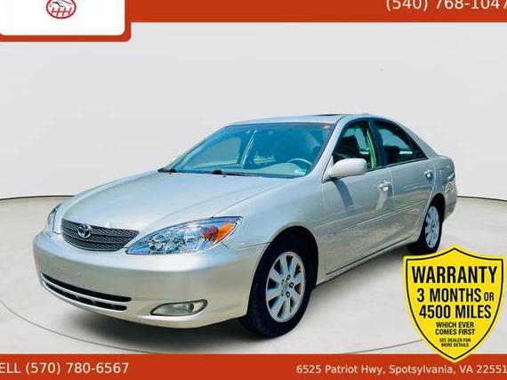 TOYOTA CAMRY 2004 4T1BF30K74U582358 image