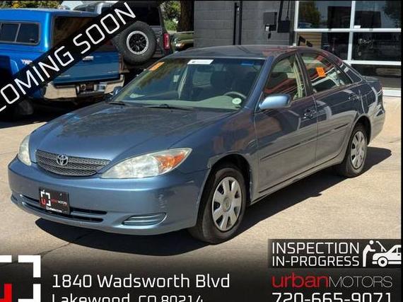 TOYOTA CAMRY 2004 JTDBE32K040253786 image