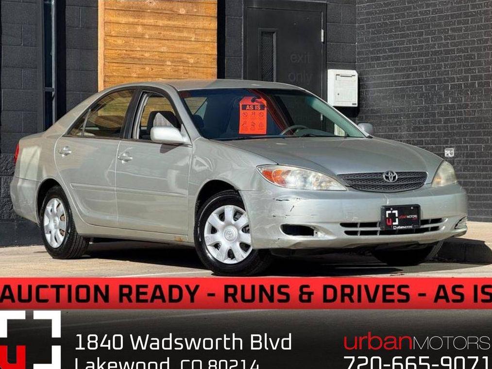 TOYOTA CAMRY 2002 JTDBE32K220103630 image