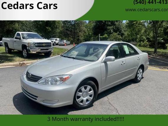TOYOTA CAMRY 2002 4T1BE32K62U043209 image