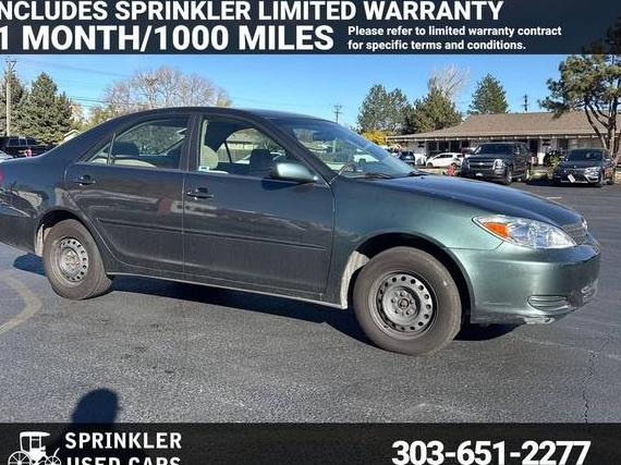 TOYOTA CAMRY 2003 JTDBE32K730170967 image
