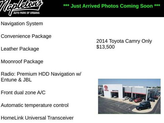 TOYOTA CAMRY 2014 4T1BD1FK4EU130466 image