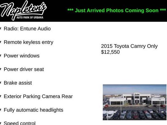 TOYOTA CAMRY 2015 4T1BF1FK8FU021777 image