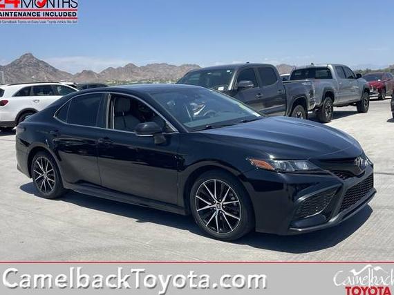 TOYOTA CAMRY 2022 4T1G11AK2NU624458 image