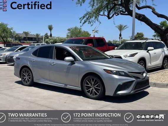 TOYOTA CAMRY 2022 4T1G11AK8NU653172 image