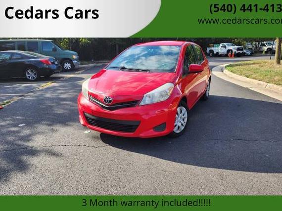 TOYOTA YARIS 2012 JTDKTUD30CD511670 image