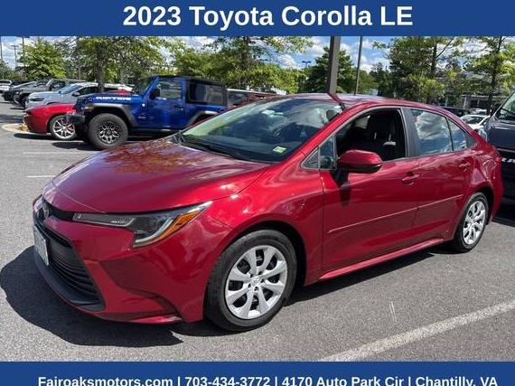 TOYOTA COROLLA 2023 5YFB4MDE4PP034467 image