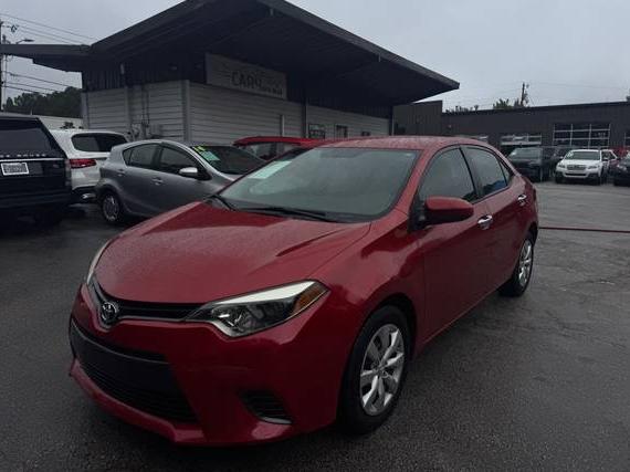 TOYOTA COROLLA 2016 5YFBURHE3GP550519 image