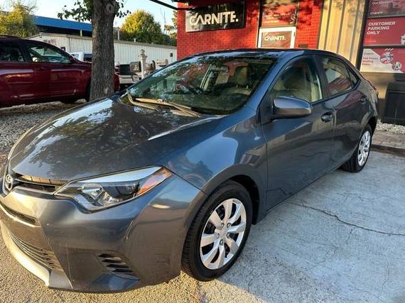 TOYOTA COROLLA 2016 2T1BURHE8GC542819 image