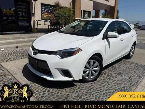 TOYOTA COROLLA 2016 2T1BURHE4GC592956 image
