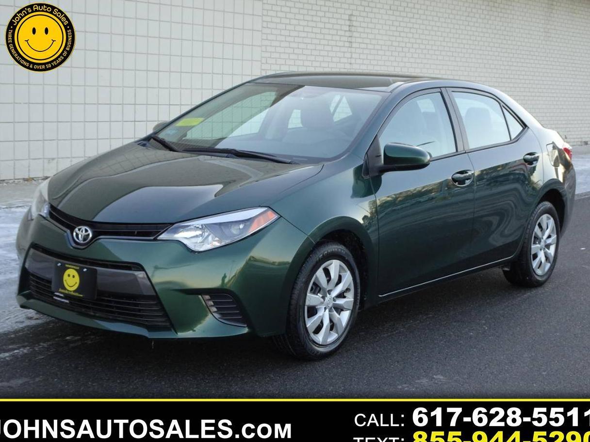 TOYOTA COROLLA 2016 2T1BURHE3GC704713 image