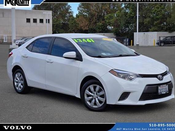TOYOTA COROLLA 2016 5YFBURHE0GP566886 image