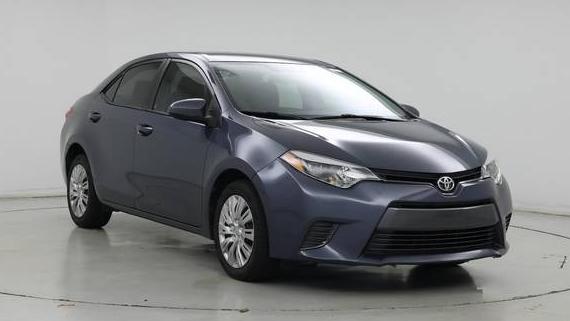 TOYOTA COROLLA 2016 2T1BURHE2GC726394 image