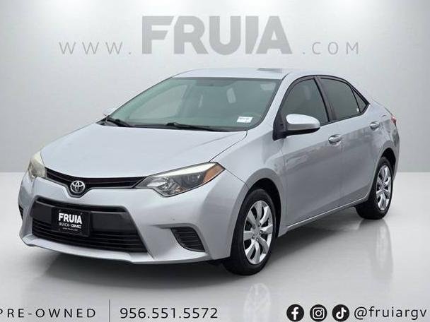 TOYOTA COROLLA 2016 5YFBURHE0GP428636 image