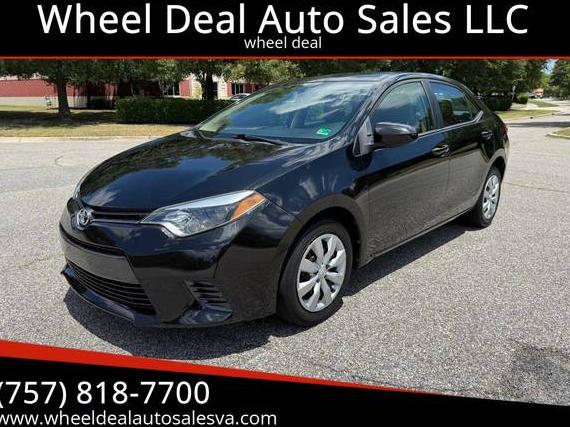 TOYOTA COROLLA 2016 2T1BURHE3GC690344 image