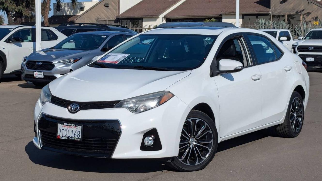 TOYOTA COROLLA 2016 5YFBURHE8GP525129 image