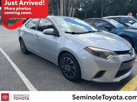 TOYOTA COROLLA 2016 2T1BURHE0GC706435 image