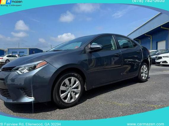 TOYOTA COROLLA 2016 2T1BURHE1GC627579 image