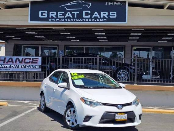 TOYOTA COROLLA 2016 5YFBURHE7GP566254 image
