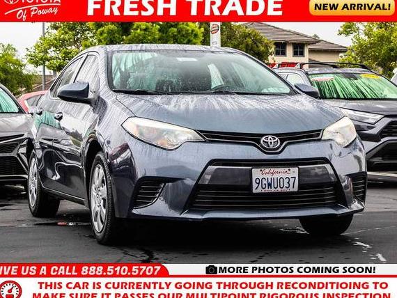 TOYOTA COROLLA 2016 5YFBURHE7GP540964 image