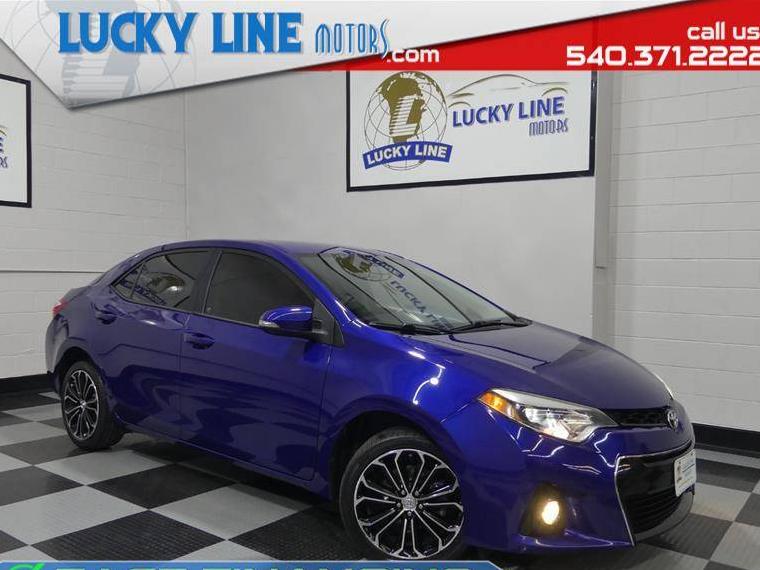 TOYOTA COROLLA 2016 2T1BURHE3GC724895 image