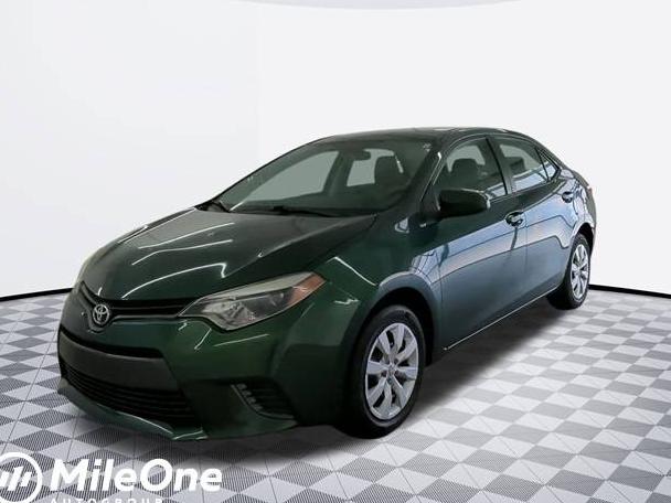 TOYOTA COROLLA 2016 2T1BURHE0GC699583 image