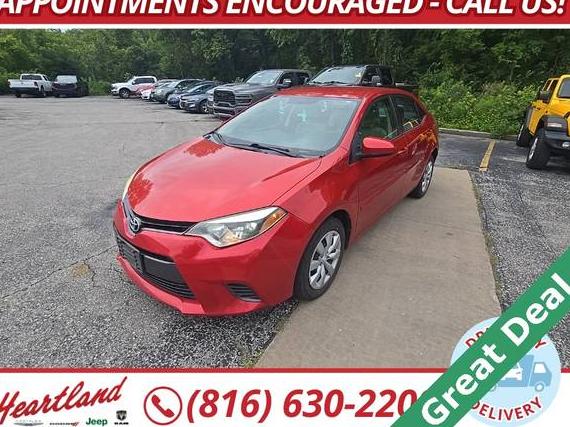 TOYOTA COROLLA 2016 5YFBURHE0GP443895 image