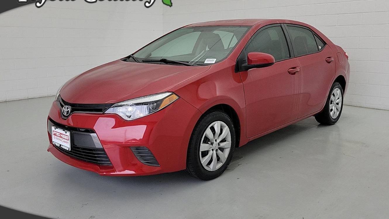 TOYOTA COROLLA 2016 2T1BURHE2GC592180 image